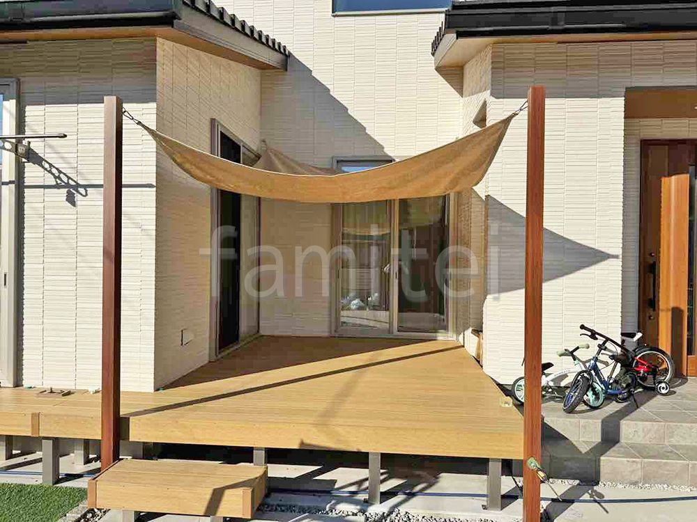 タカショー　ウェザーシェドロールII　施工例