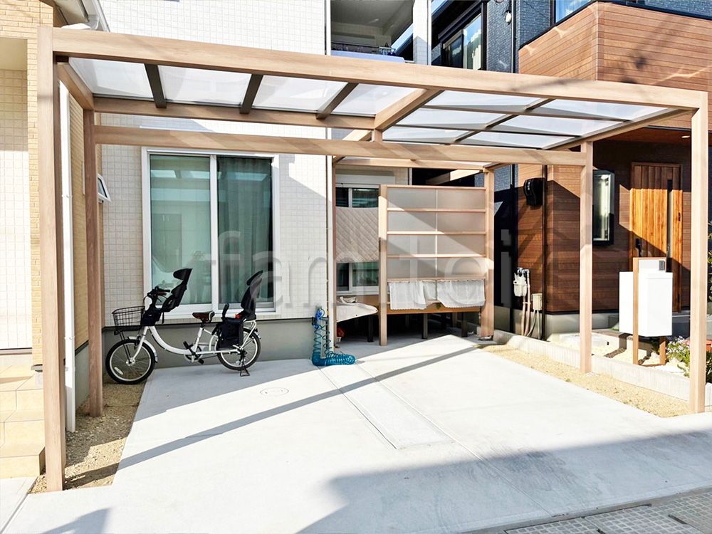 LIXIL　プラスG　オーク色　施工例