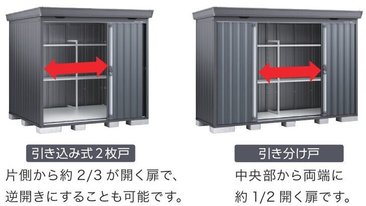 イナバ物置　フォルタ　内装