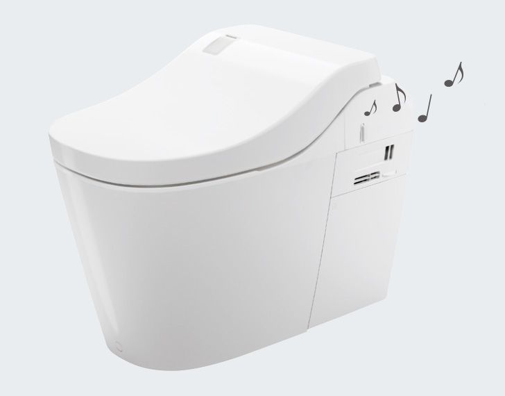 トイレ　Panasonic　アラウーノ　流水音