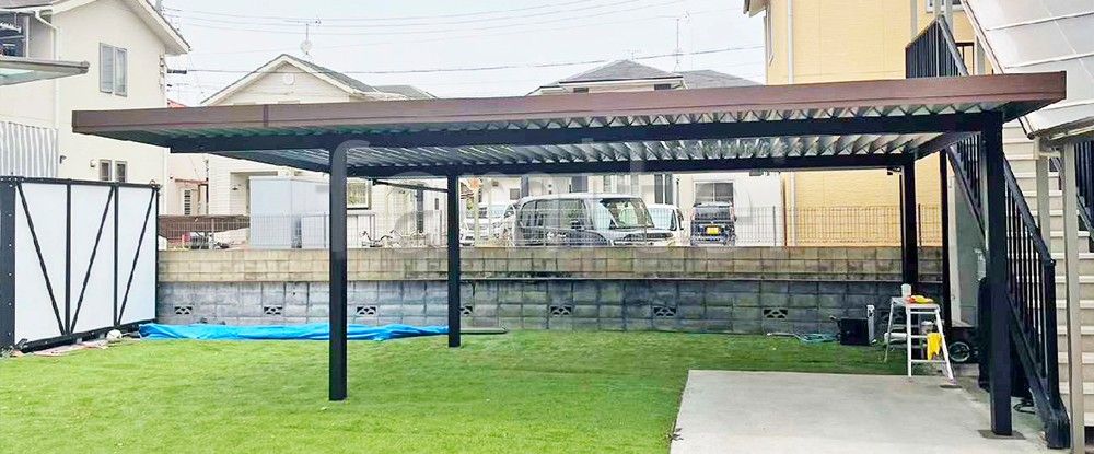 間口延長　YKK ジーポートPro　施工例