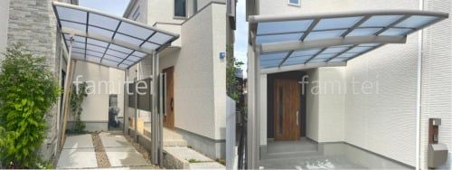 デザインで選ぶカーポートの施工例