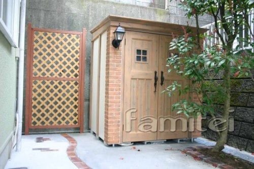 おしゃれ物置 ディーズガーデン【カンナ】施工例