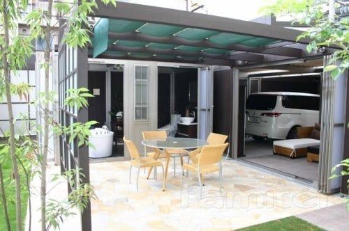 自然石乱形貼り