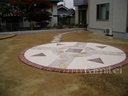 サークルストーン／ストーンサークル施工例