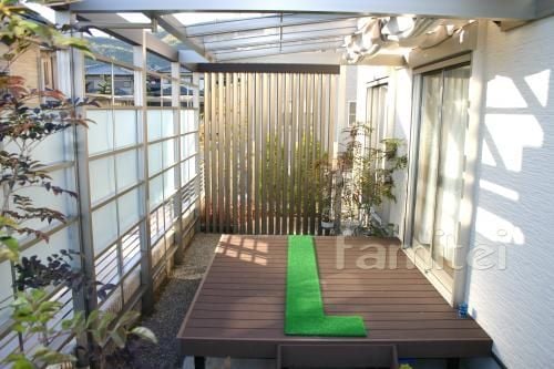 目隠しフェンス　プラスG