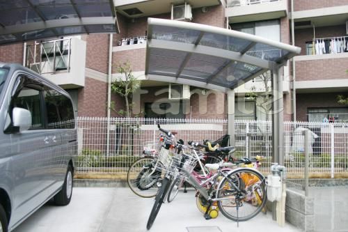 サイクルポート（自転車雨除け） TOEXメジャーポートミニ