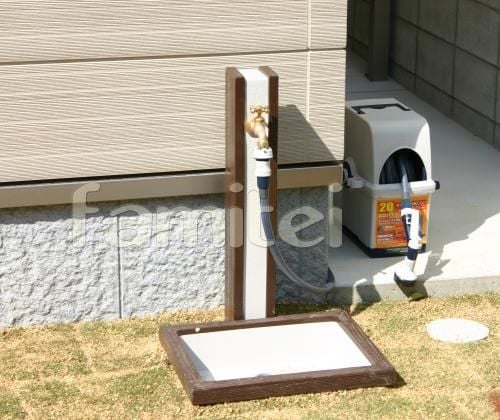 おしゃれ立水栓　施工例