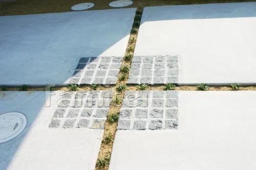 土間コンクリート×ピンコロ