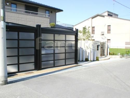 車庫ガレージ シャッター 施工例