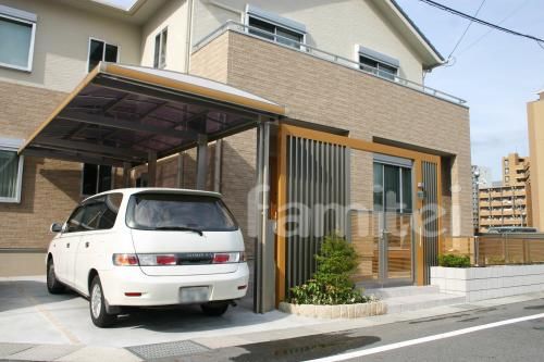 セミクローズ外構　施工例