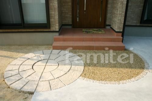 サークルストーン／ストーンサークル施工例