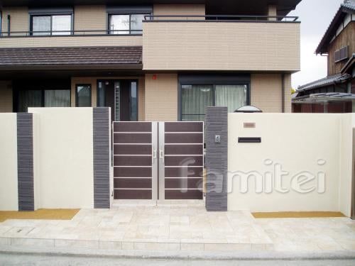 シンプル門扉：ライフモダンMM-YA（TOEX）