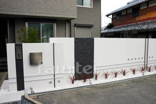 ガラスブロック　塗り壁　シンプル