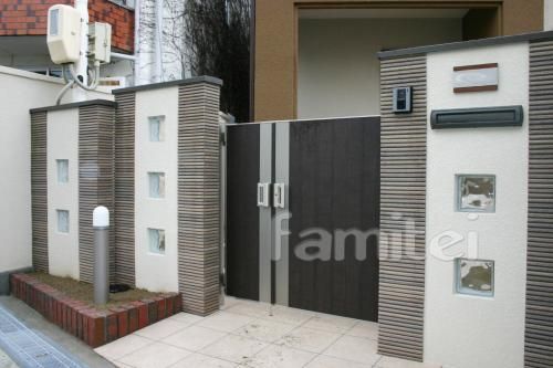 シンプル門扉：ライフモダンMM-TA（TOEX）