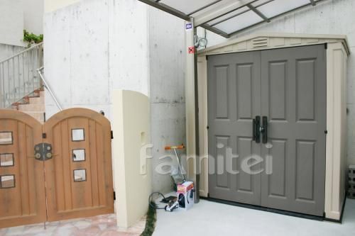 激安おしゃれ物置ケター　ファクター６×３