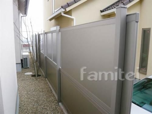 目隠しフェンス塀 新日軽 すやや