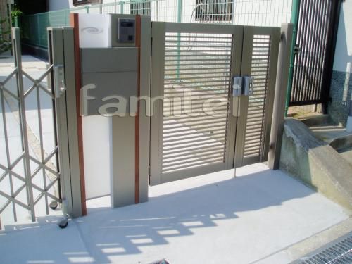 シンプル門扉：プリレオＲ１（TOEX）