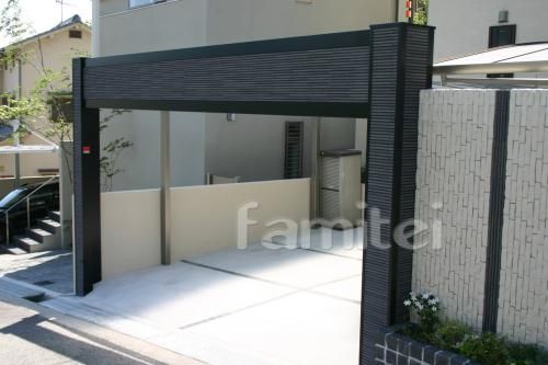 車庫ガレージ シャッター 施工例