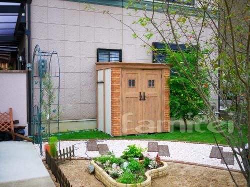 おしゃれ物置 ディーズガーデン【カンナ】施工例