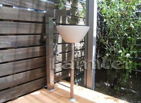 おしゃれ立水栓　施工例