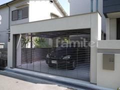 ガレージシャッター施工例