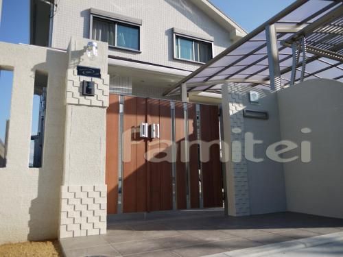 シンプル門扉：ライフモダンMM-SA（TOEX）