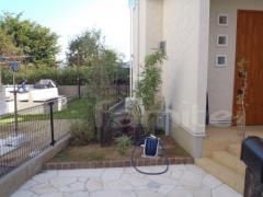 植栽撤去リフォーム前