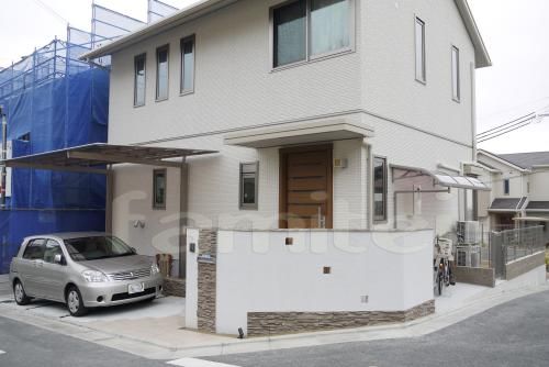 植栽無し外構デザイン