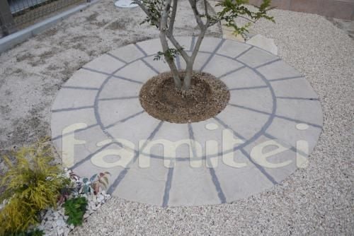 サークルストーン／ストーンサークル施工例