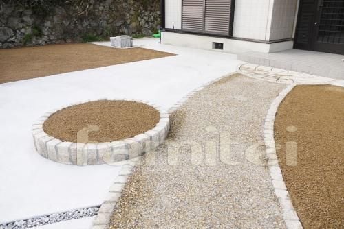 サークルストーン／ストーンサークル施工例