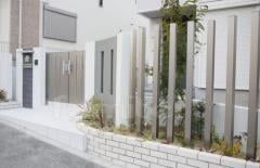 アクセント 角柱 施工例