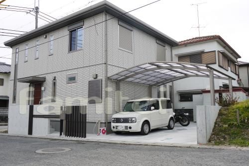 植栽無し外構デザイン