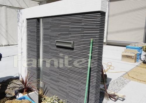 おしゃれデザイン門柱