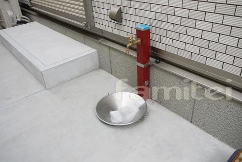 カラフル　立水栓