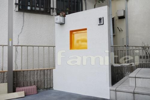 おしゃれデザイン門柱