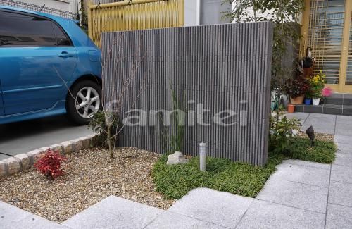 アプローチ　タイルデザイン