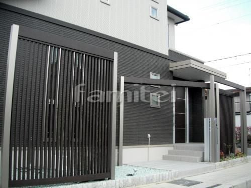 目隠し　角柱スクリーン