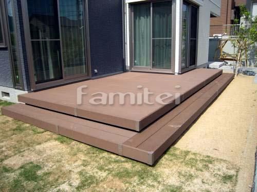 樹脂製　人工木　ウッドデッキ