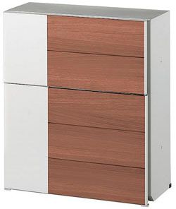 LIXIL　エクスポストグレイス（ナチュラルシルバーF＋ミディアムチェリー）