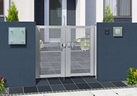 形材門扉　「ニューカムフィー」三協立山アルミ