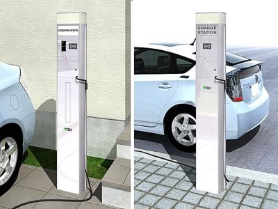 ＴＯＥＸエコリスシリーズ　「充電ファンクション、充電ポール」