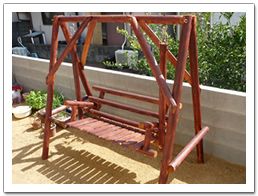 DIY木製ブランコ