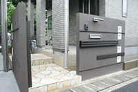 引戸門扉　アウタースライドミニ