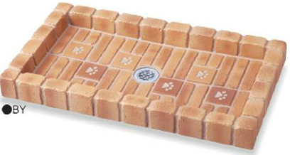 ペット立水栓　シャワープレイスパン　ブリックタイプ　nikko