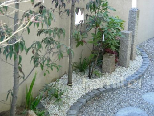 和風モダン坪庭　施工例写真