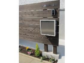 郵便受けポスト ヴィルク 施工例写真