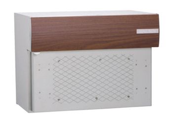 木製調埋め込み式ポスト ルージュ　ムント05 ウォールナット