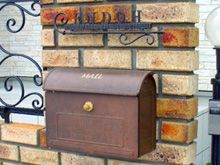 ロートアルミ表札SG-A型 ユーロバッグのコーディネイト施工例写真