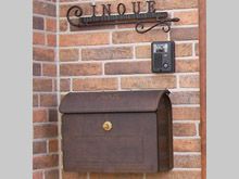 ロートアルミ表札SG-A型 ユーロバッグのコーディネイト施工例写真